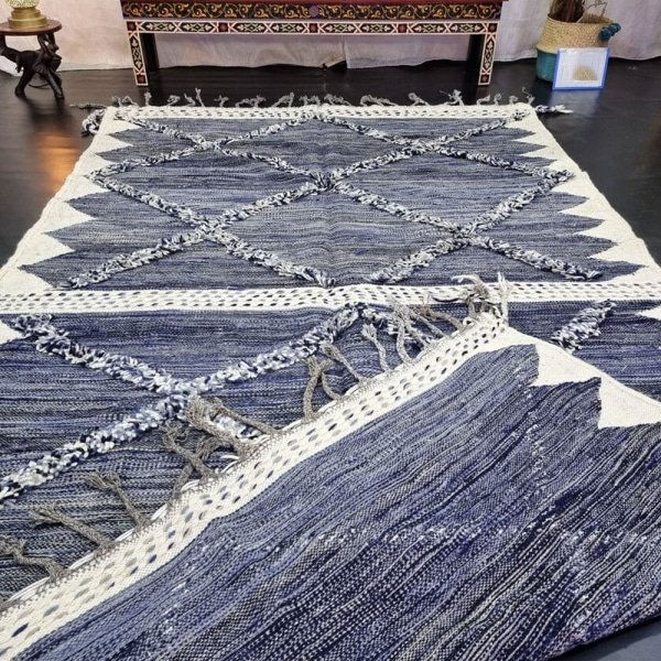 Boho marokański dywan kilim