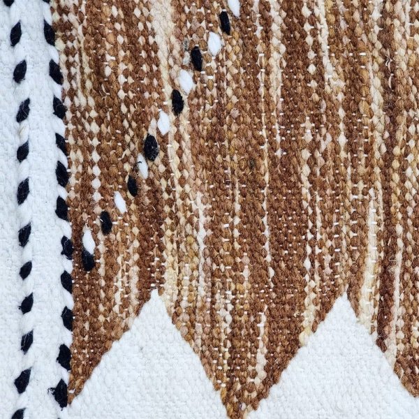 Dywan berberyjski kilim brązowy