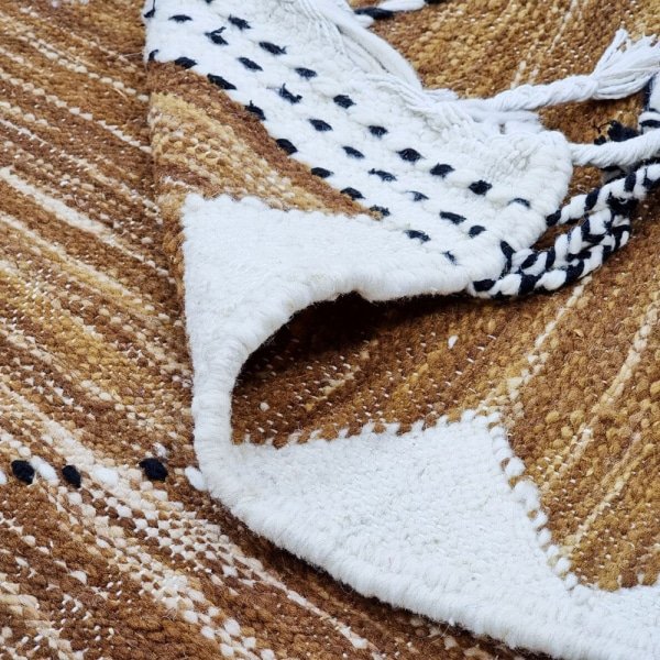Dywan berberyjski kilim brązowy