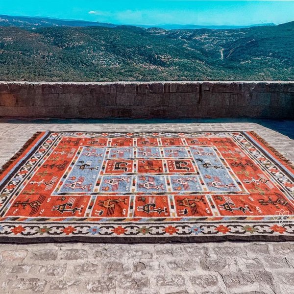Dywan kilim w stylu indiańskim - obrazek 2