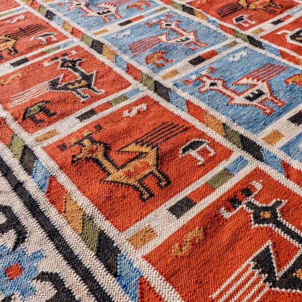 Dywan kilim w stylu indiańskim - obrazek 3