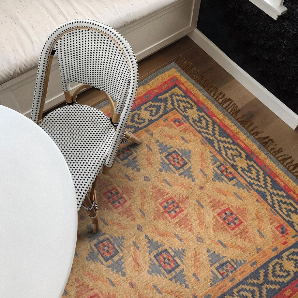 Indyjski dywan kilim w stylu Navajo