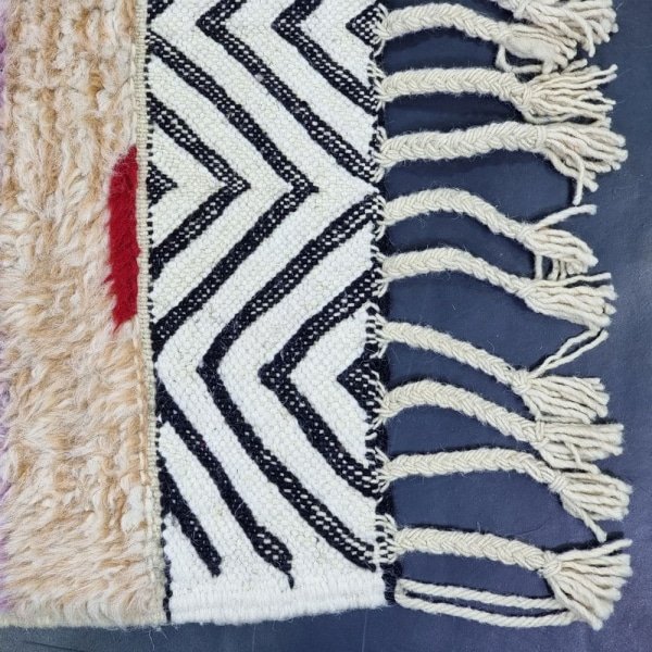 Dywan berberyjski kilim z miękkiej wełny