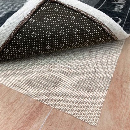 Biała antypoślizgowa podkładka pod kilim (PVC)