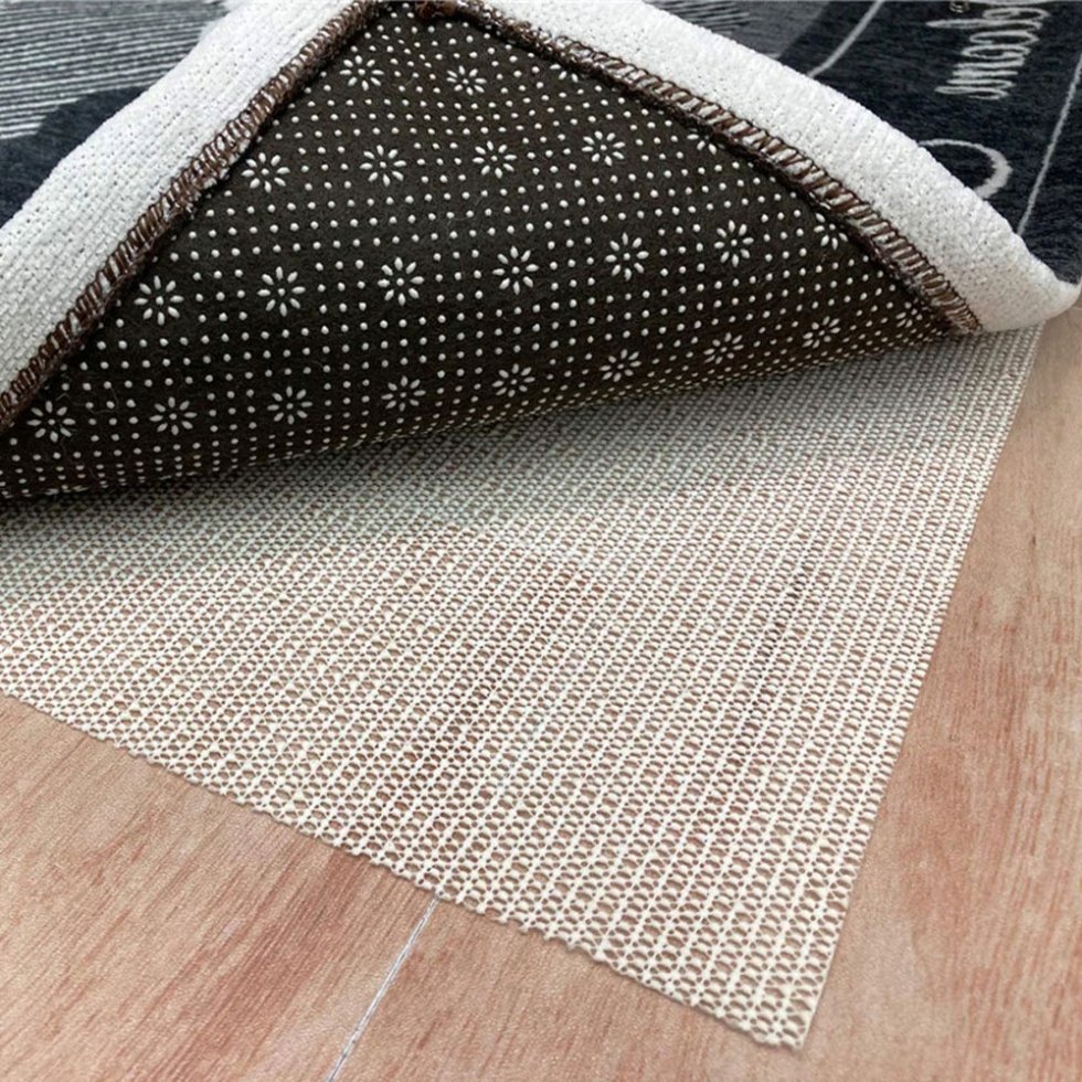 Biała antypoślizgowa podkładka pod kilim (PVC)
