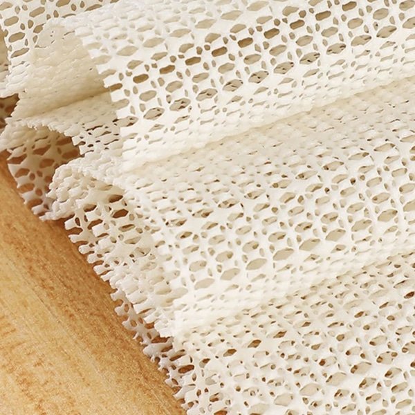 Biała antypoślizgowa podkładka pod kilim (PVC)