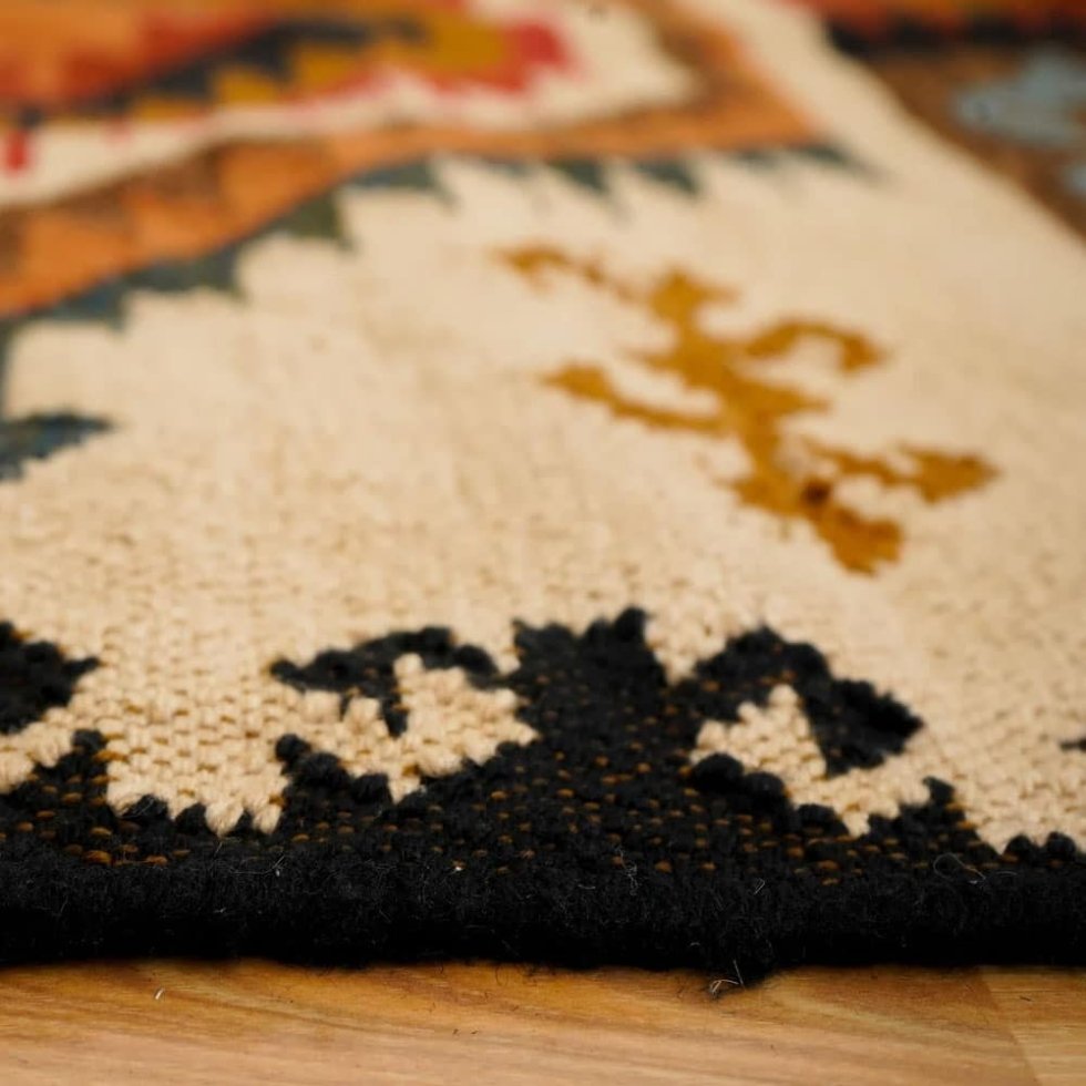 Tkany etniczny dywan kilim