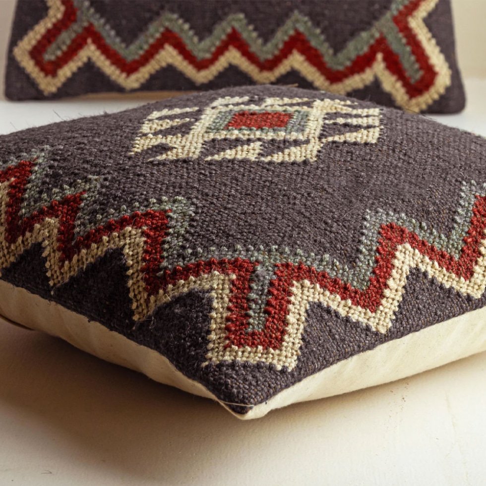 Poszewka na poduszkę 22x22 kilim