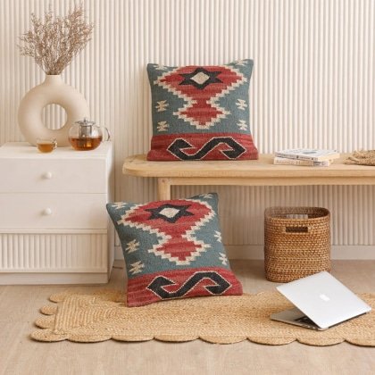 Poduszki kilim pottery barn