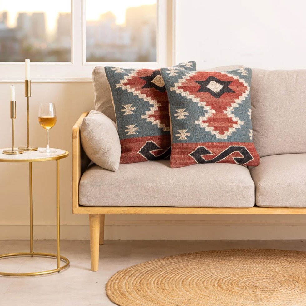 Poduszki kilim pottery barn