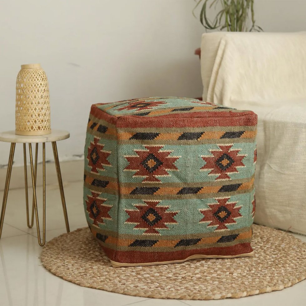 Pufa Casa Rust Kilim